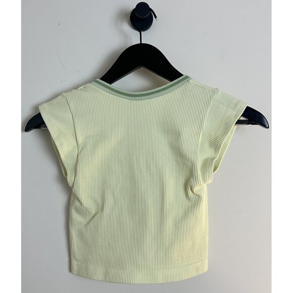 BDG Urban Outfitters Going for Gold Crop Top in Green Size X-Small/Small - Picture 6 of 9